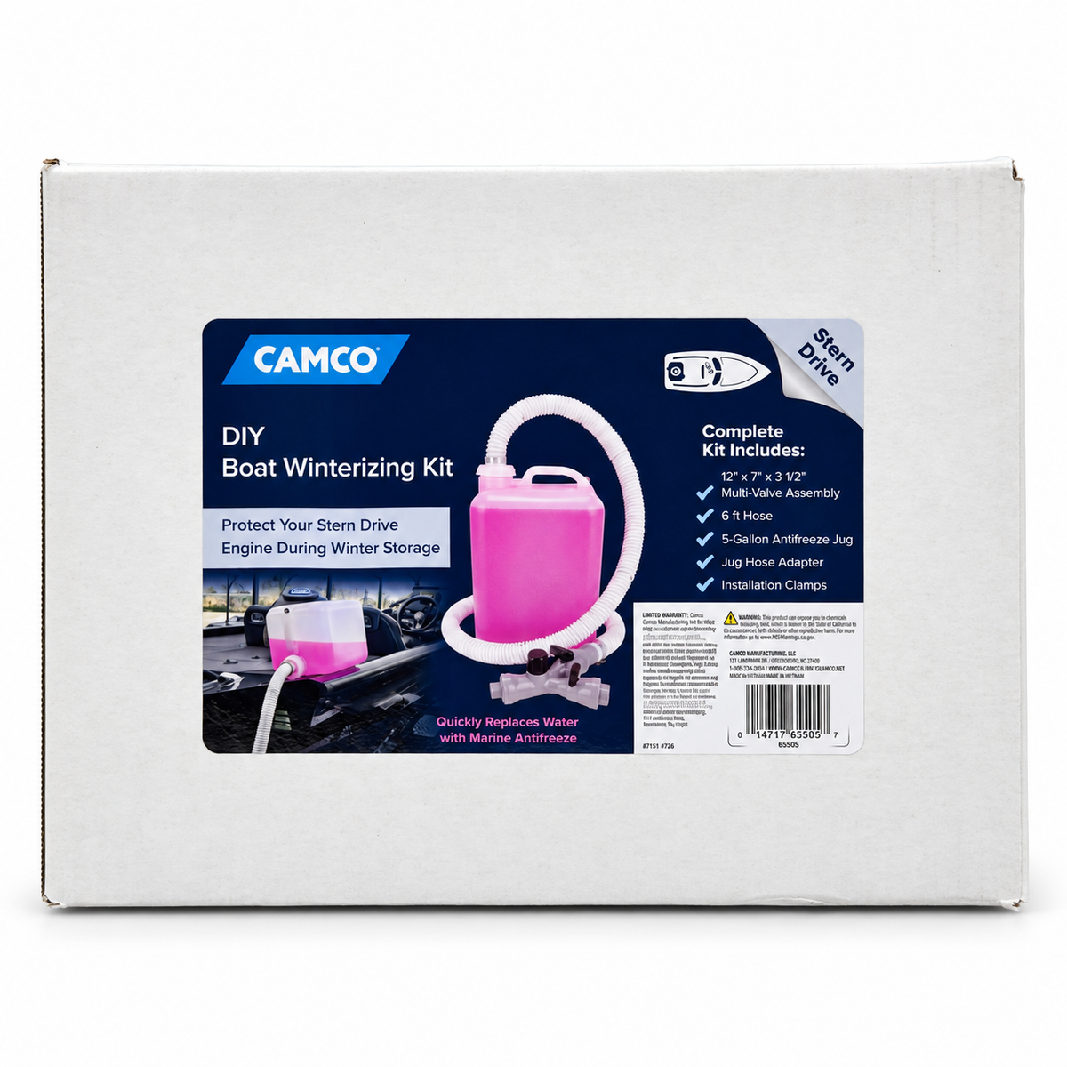Camco Boat Winterizer-Do It Yourself, Stern Drive