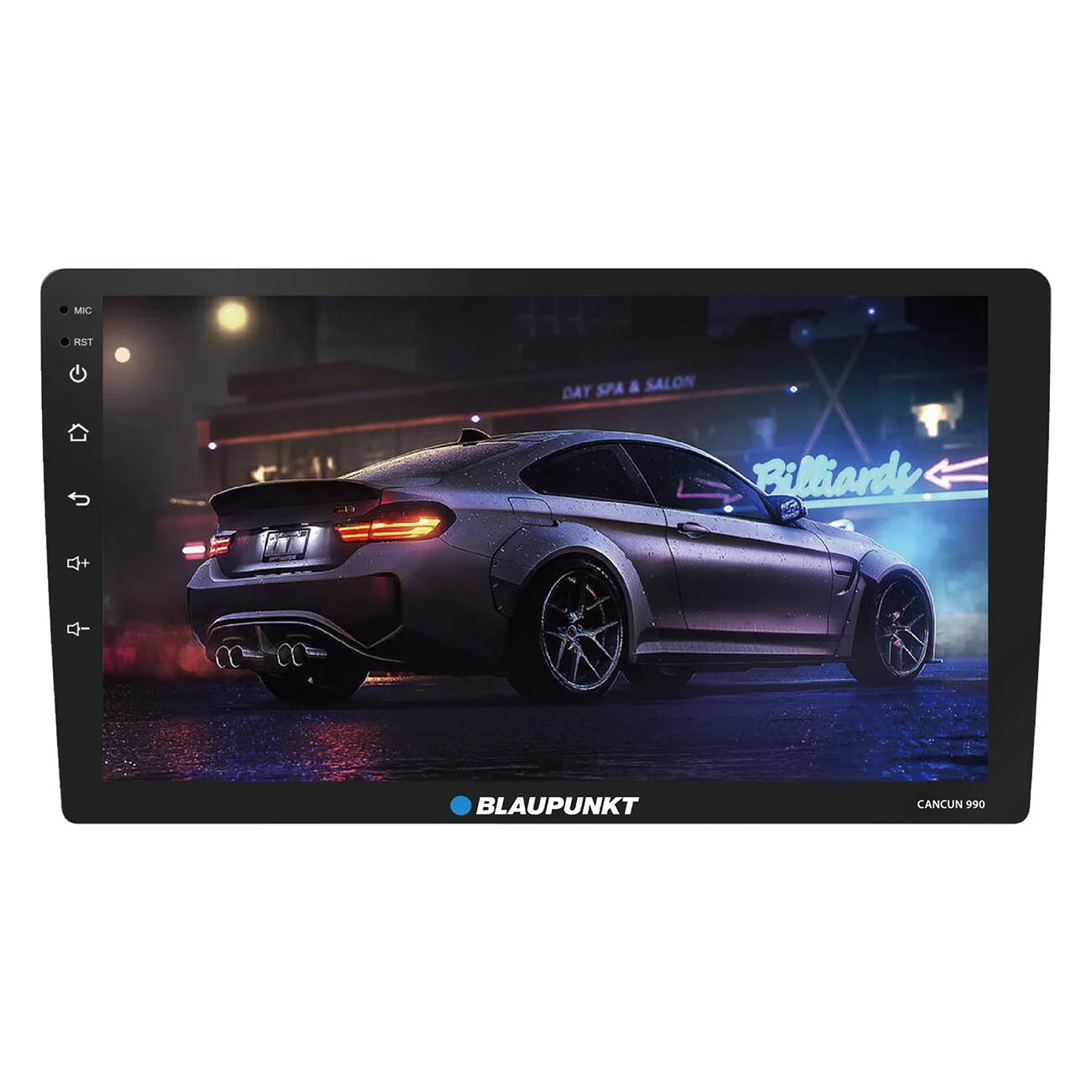 Blaupunkt 9GÇ¥ Single DIN Mechless Receiver with Wireless Apple CarPlay / Android Auto & Bluetooth