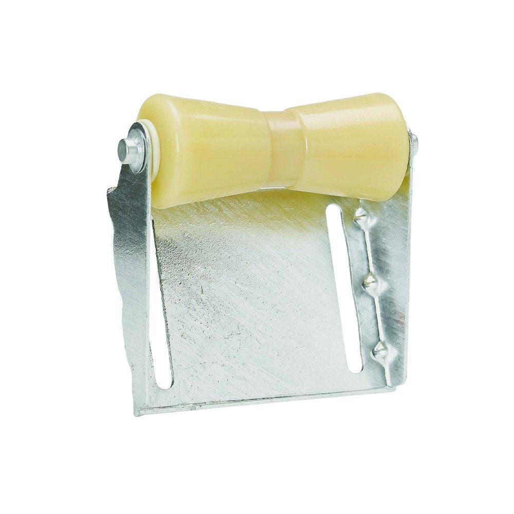 CE Smith Roller Bracket Assembly, 8", Galvanized, w/TPR Roller, UPC Label