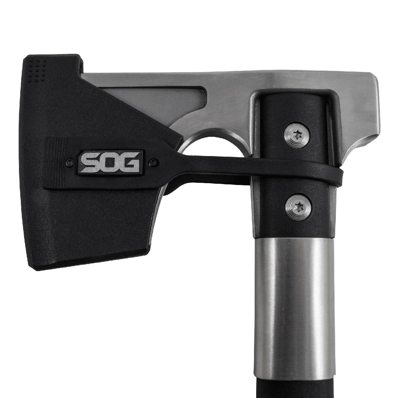 SOG Camp Axe 11.5" Overall Length GRN Handles Molded Nylon Sheath