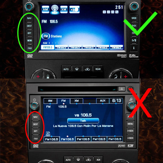 Crux Rear Seat Entertainment (RSE) Retention Cable in Select General Motors Trucks & SUVΓÇÖs '12 - '14