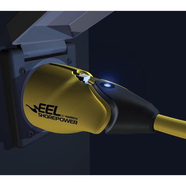 Marinco Eel 25' Cordset 30A Yellow