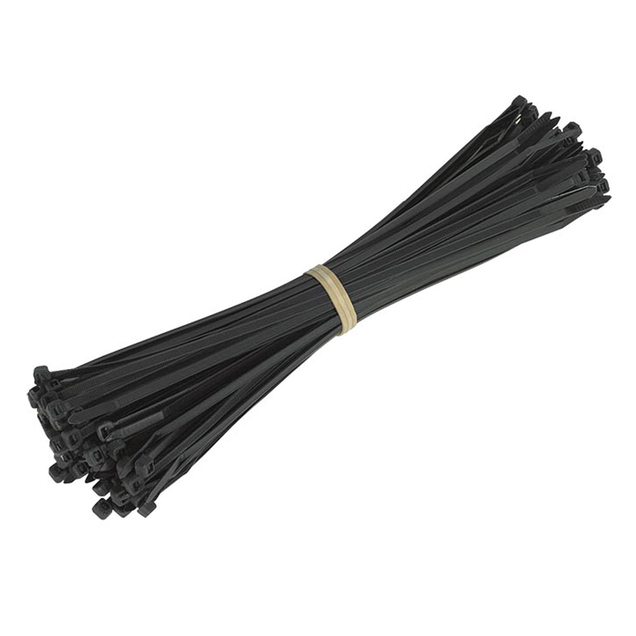 Xscorpion 12GÇ¦ Wire Ties GÇô Black (100 count)