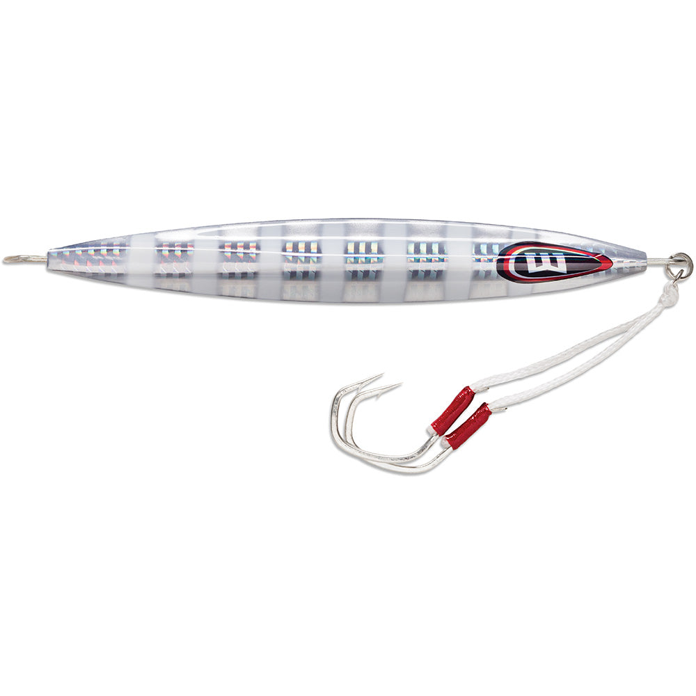 Williamson Kensaki 220 Jig - 6.75" - 7-3/4oz - Silver Blink