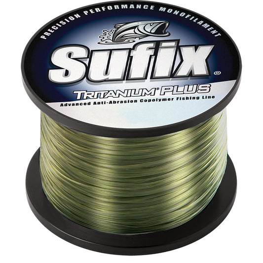 Sufix Tritanum Plus™ - 14lb - Dark Green - 1100 yds