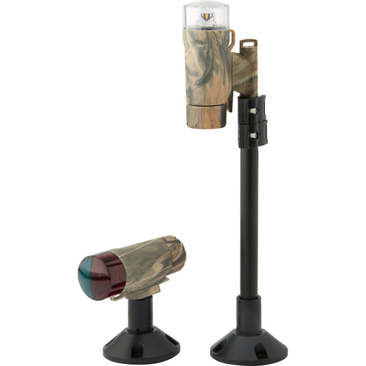 Attwood PaddleSport Portable Navigation Light Kit - Screw Down or Adhesive Pad - RealTree® Max-4 Camo