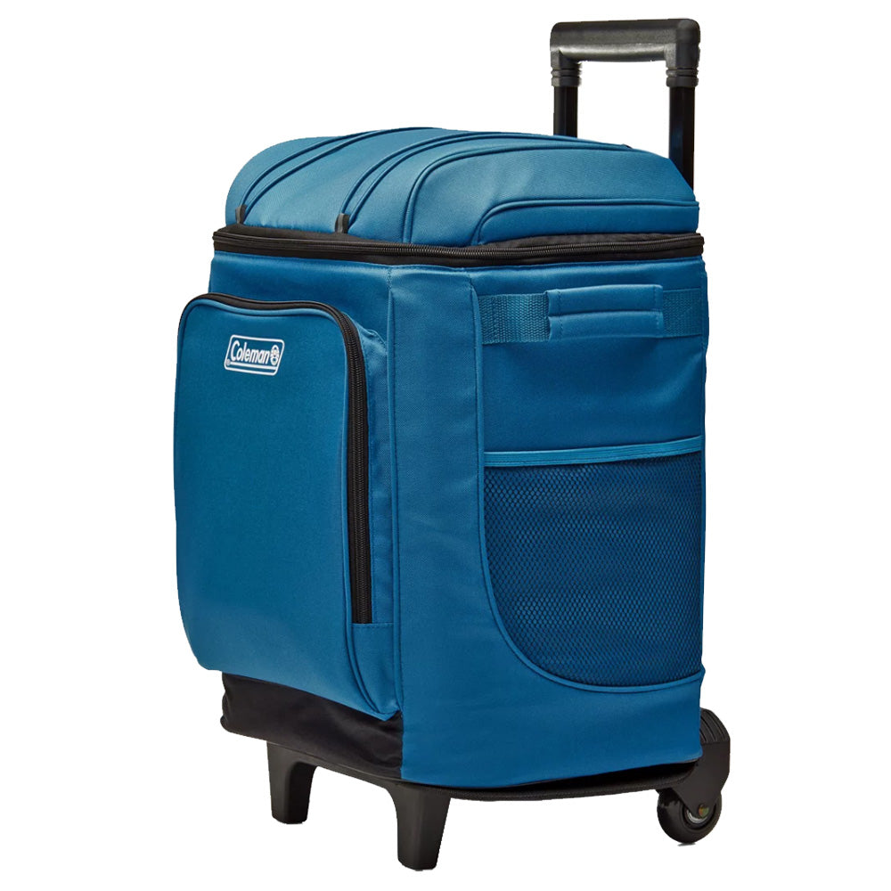 Coleman CHILLER™ 42-Can Soft-Sided Portable Cooler w/Wheels - Deep Ocean