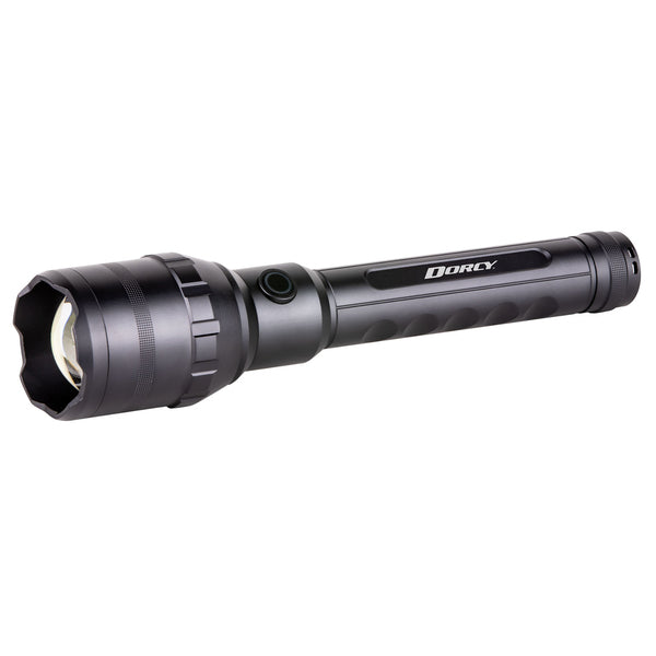 Dorcy 41-4393 Ultra HD Series USB-Rechargeable LED 9,000-Lumen Aluminum Flashlight with Power Bank, 4 Modes, up to 820-Ft. Beam, up to 24 Hours Run Time