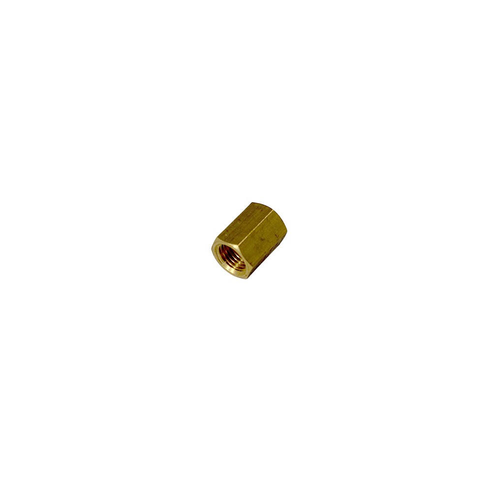 Dexter Axle Brass Union Fitting | 3/16" To 3/16" Inv Flare