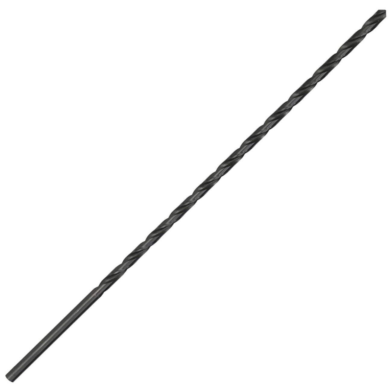 DRILL AMERICA 17/32" x 12" HSS Extra Long Drill Bit with 1/2-Shank Drill Bit