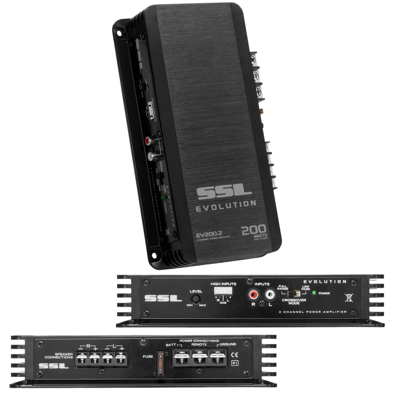 Soundstorm Small 2CH Amplifier 200W Max
