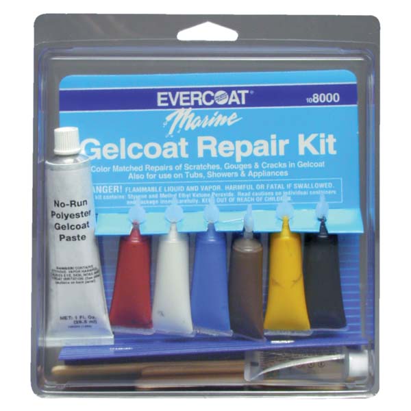 Fiberglass Evercoat Gelcoat Repair Kit