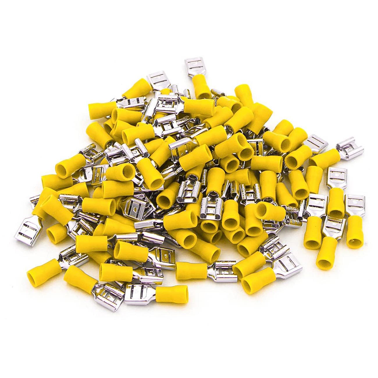 XScorpion Female Quick Disconnect 10/12ga. - Yellow (100 pack)
