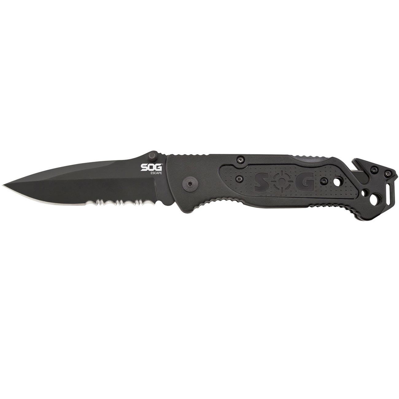 SOG Escape - Black Folding Knife