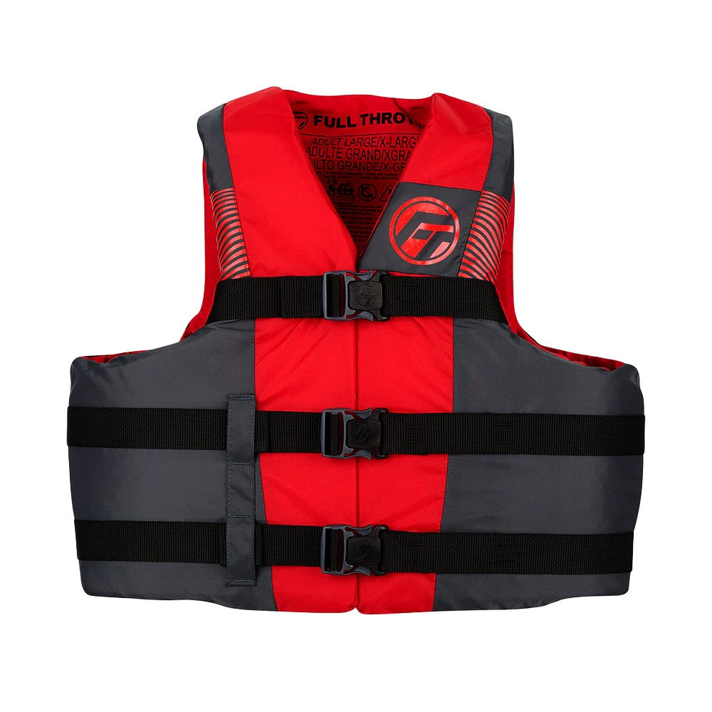 Full Throttle Adult Nylon Red 4XL/7XL