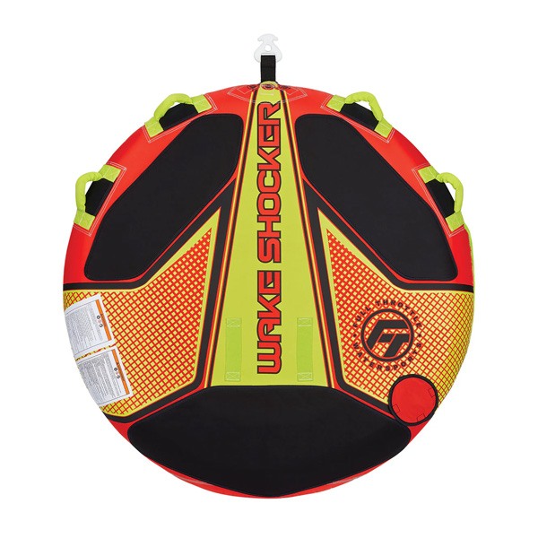 Full Throttle Wake Shocker Towable Tube Red 2 Rider