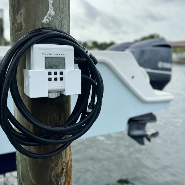 Sea Mule 2-Outlet Flushmaster W/ Two 12 Ft Hose Kits
