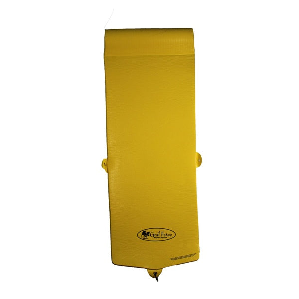 Gail Force Watersports Foam Mattress-Yellow Connectable W/Clip