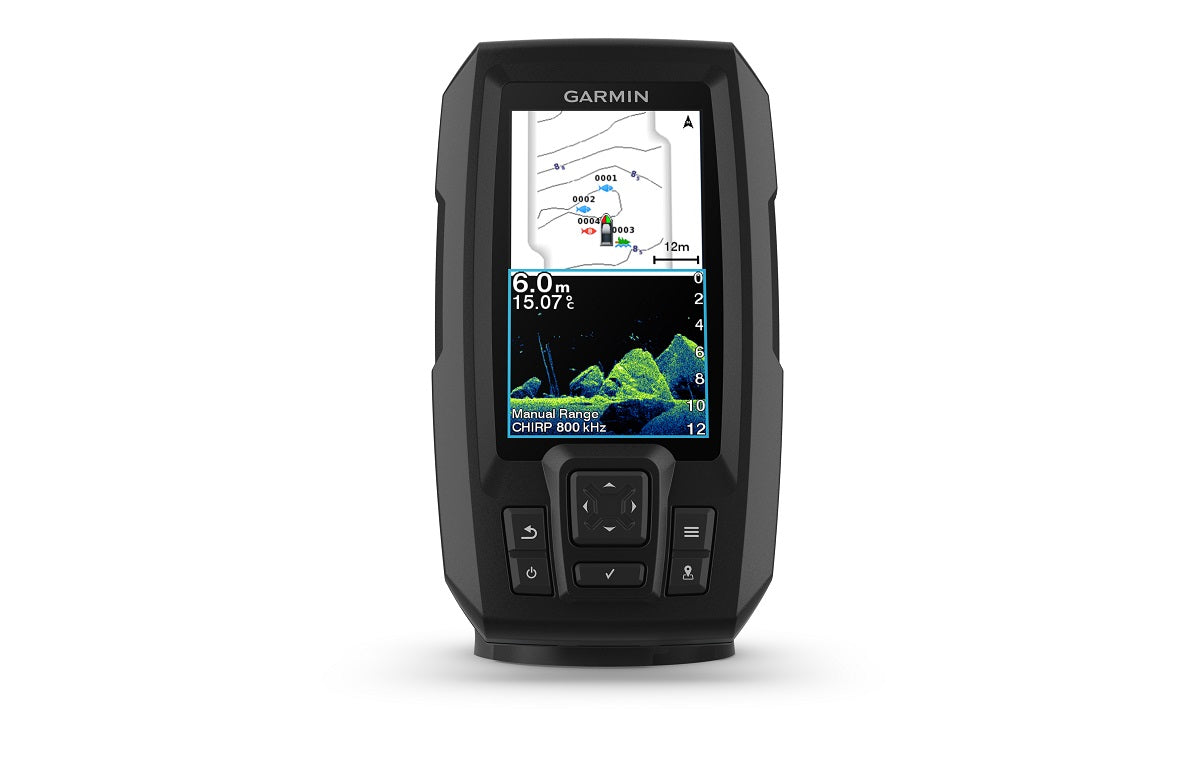 Garmin Striker Vivid 4cv 3.5in Fishfinder GPS Track Plotter With GT20