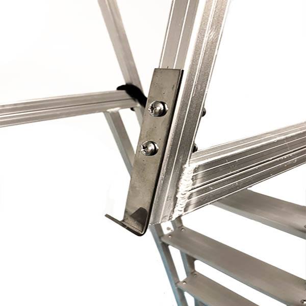 Gen3 Marine Square Tube Aluminum 3 Step Dock Ladder