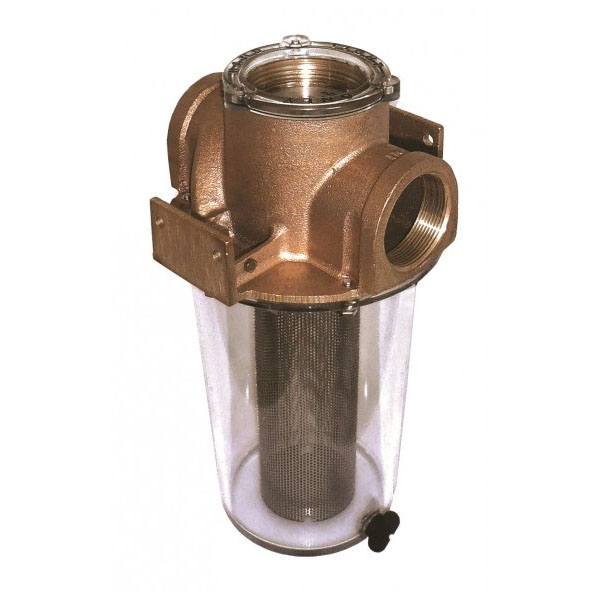Groco Intake Strainer Brz Ss Bskt 1 1/4