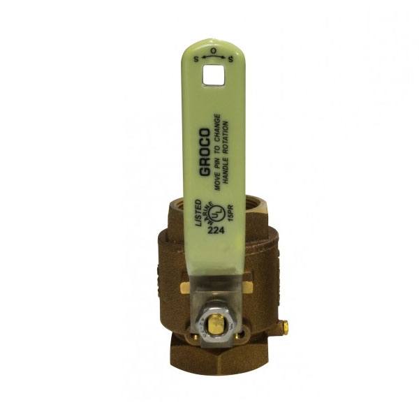 Groco In-Line Ball Valve 3/4