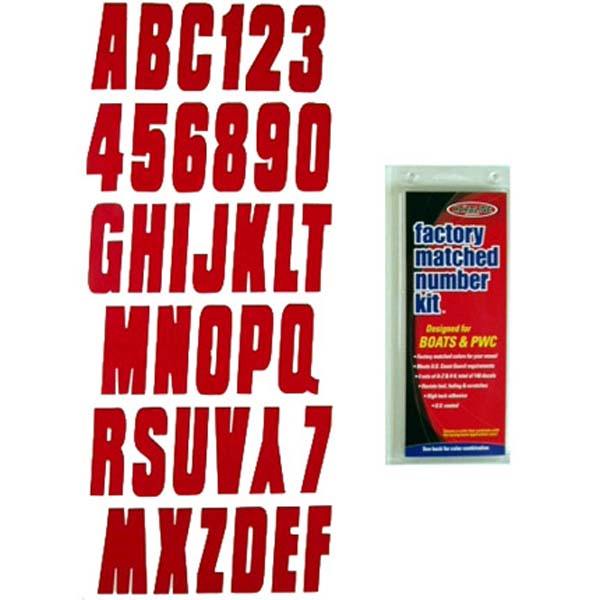 Hardline Products Letter Kit Red