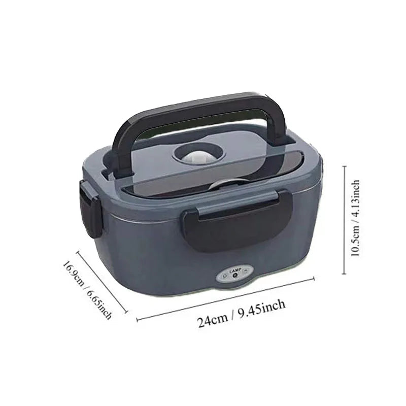 Portable Electric Lunch Box | 1.3–1.5L Stainless Steel Food Heater,