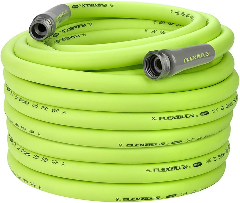 Flexzilla-« Garden Hose 3/4" x 100' 3/4" - 11 1/2 GHT Fittings ZillaGreen-«