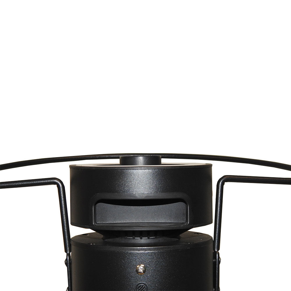 Oscillating Electric Heater in Black