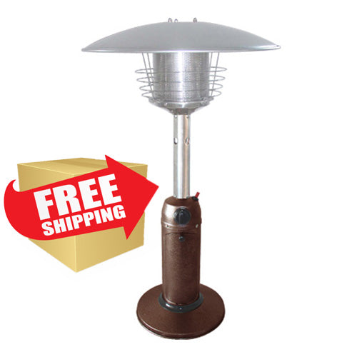 Outdoor Tabletop Patio Heater - Hammered Bronze Finish
