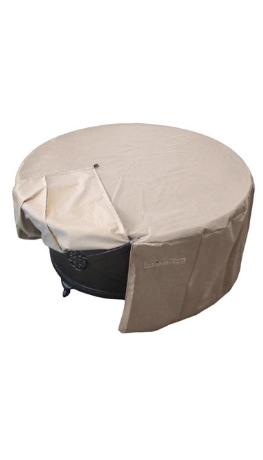 Hiland Heavy Duty Waterproof Round Propane Fire Pit Cover