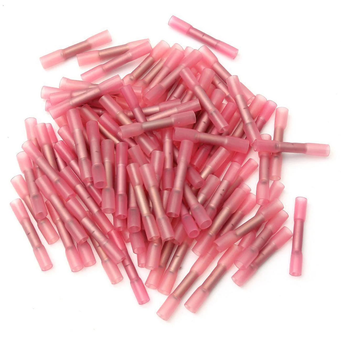 XScorpion Heat Shrink Butt Crimp Connectors 18/22ga. - Red (50 pack)