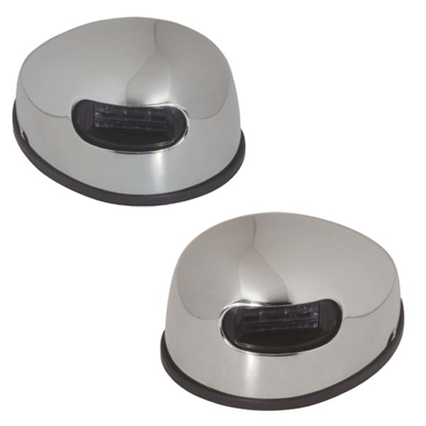 Innovative Lighting LED DECKMOUNT SIDELIGHTS PAIR SS