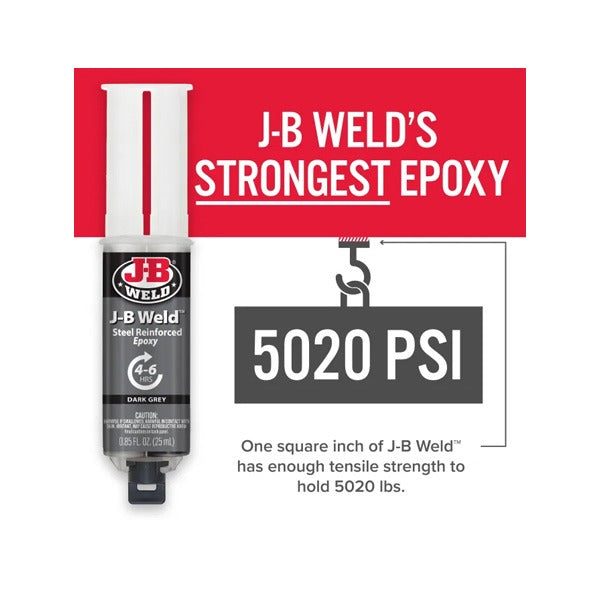 JB Weld Orig Syringe Card 25ml