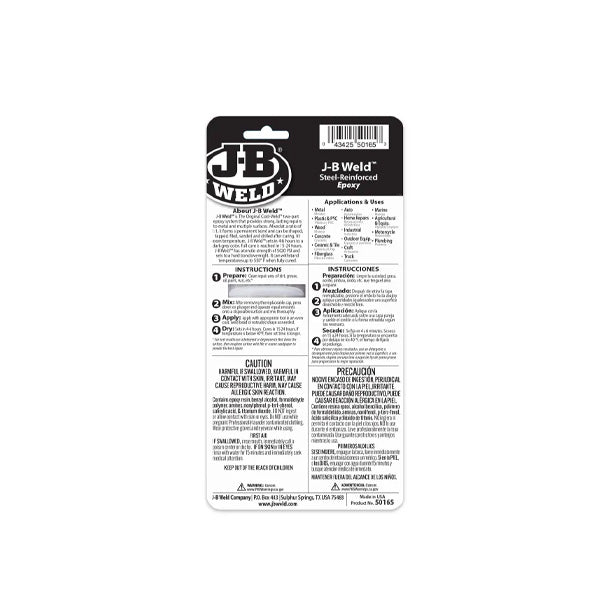 JB Weld Orig Syringe Card 25ml
