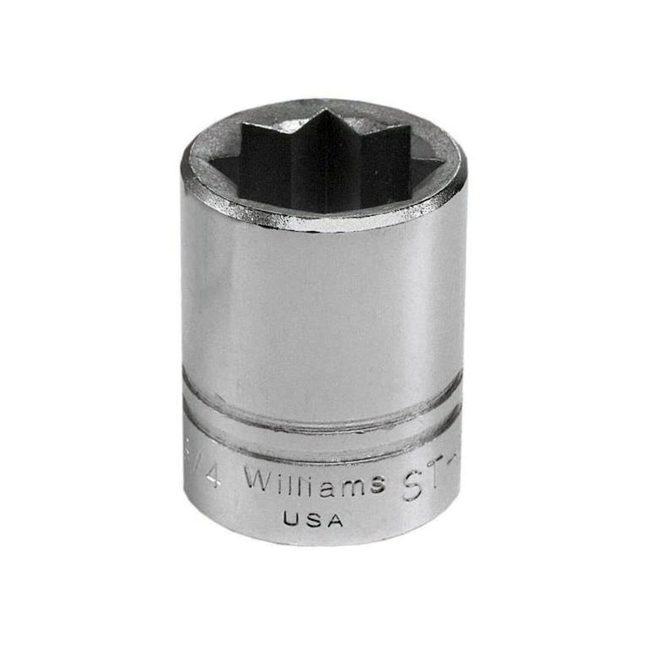 Williams 3/4GÇ¦ Shallow Socket 1/2GÇ¦ Drive 8 Point