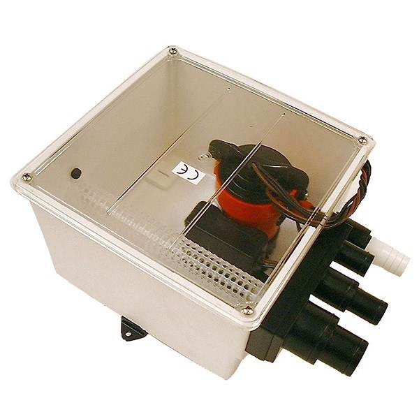 Johnson Pump Shower Sump Multiports 1000 Gph 12V