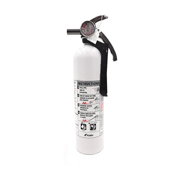Kidde 2.5 lb BC Mariner Extinguisher MAR10 w/ Metal Valve & Plastic Strap Bracket (Disposable)