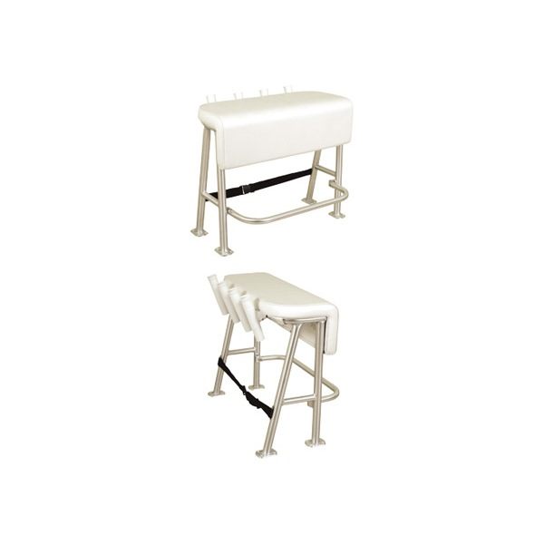 Taco Marine Neptune Iii Leaning Post W/Poly Rod Holders