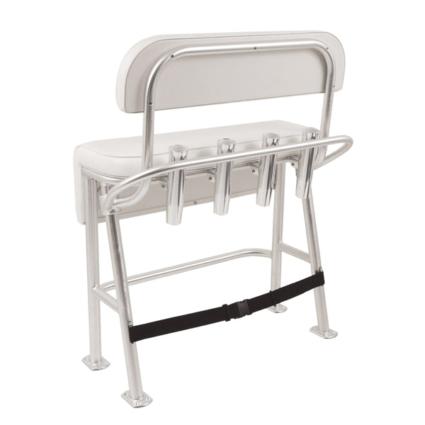 Taco Marine Neptune Iii Leaning Post-Alum Rh W/Backrest