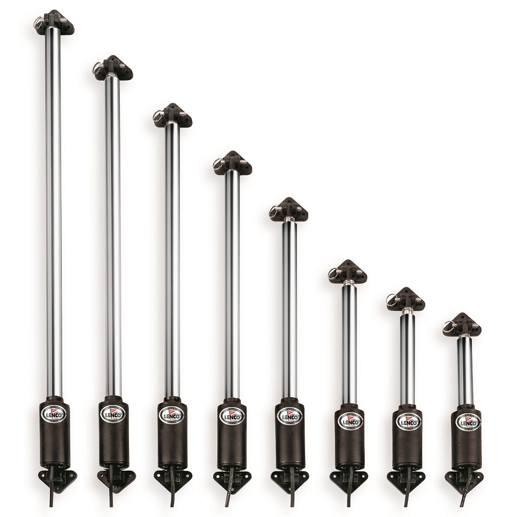 Lenco HL-2400S 24in Hatch Lift Short 37in to 61in 12V