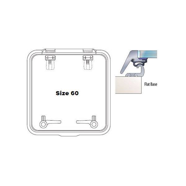 Lewmar Marine Ocean Hatch Flat Base Size 70