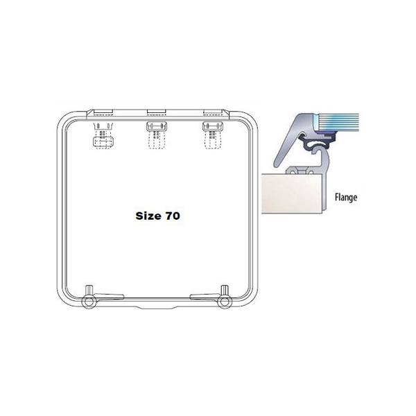 Lewmar Marine Ocean Hatch Flg Base Size 60
