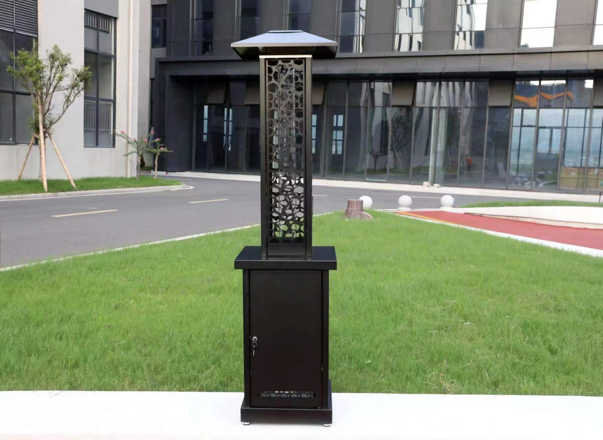 Commercial Glass Flame Pellet Heater