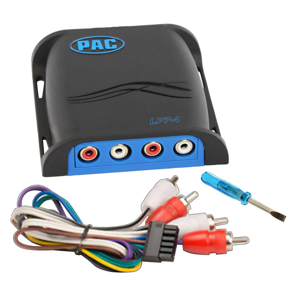 PAC Locpro L7 4CH Line Output Converter with Remote Turn-on
