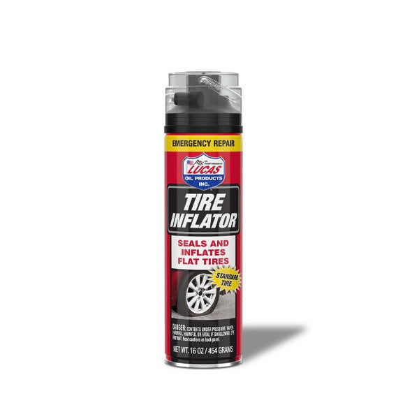 Lucas Non-Flammable Tire Inflator W/Hose 16oz