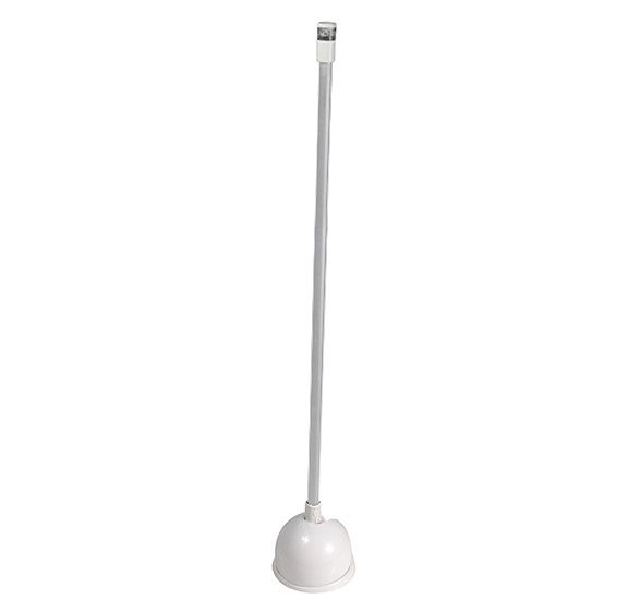 Lumitec Contour 24in Anchor Light, White Sleeve White Base 12/24vDC