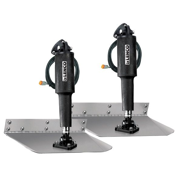 Lenco Trim Tabs 12X18" Edge Mt Tab Assy-No Sw