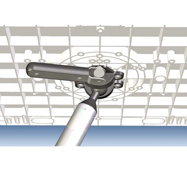 Magma Grills Levelock" Adj Rod Holder Mount